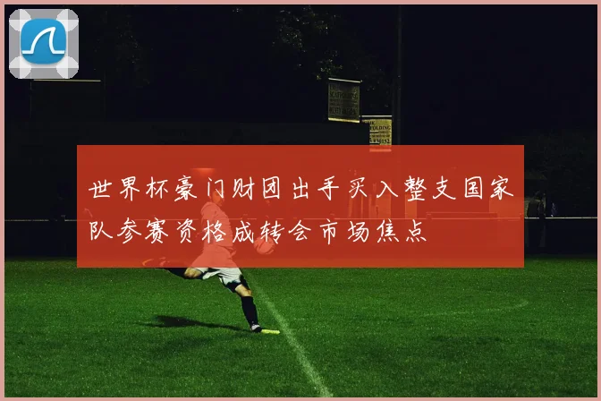世界杯豪门财团出手买入整支国家队参赛资格成转会市场焦点